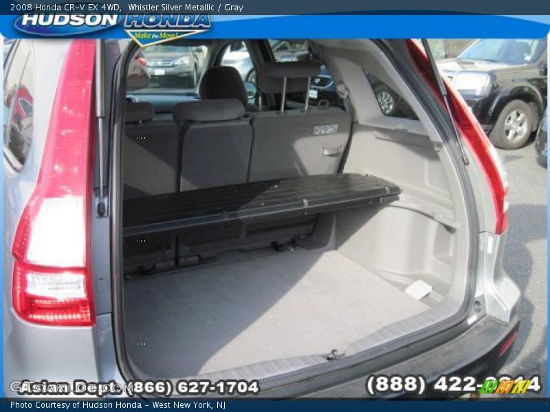 Whistler Silver Metallic / Gray 2008 Honda CR-V EX 4WD