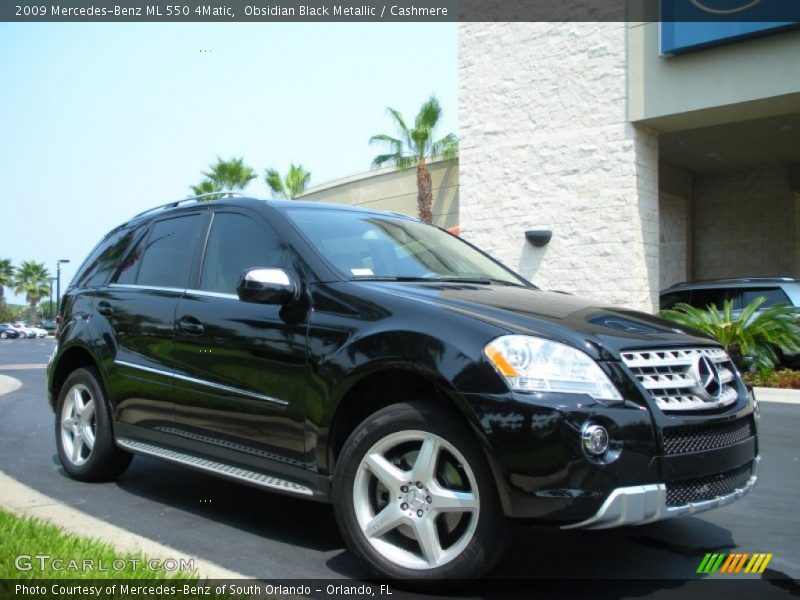  2009 ML 550 4Matic Obsidian Black Metallic