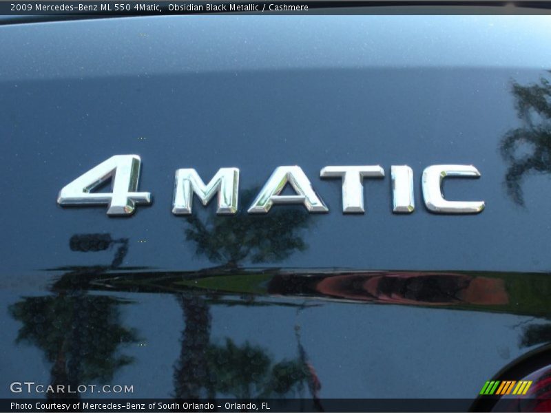  2009 ML 550 4Matic Logo