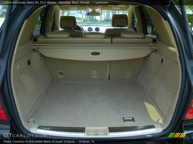  2009 ML 550 4Matic Trunk