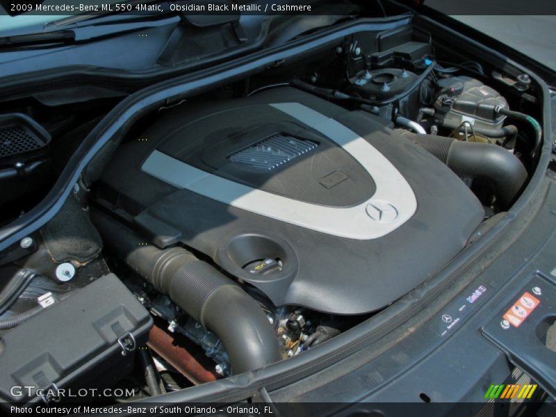  2009 ML 550 4Matic Engine - 5.5 Liter DOHC 32-Valve VVT V8
