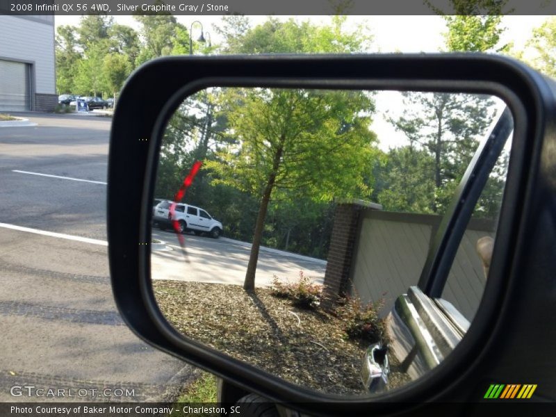 Silver Graphite Gray / Stone 2008 Infiniti QX 56 4WD