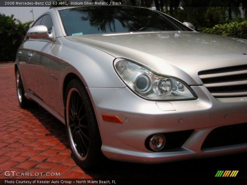 Iridium Silver Metallic / Black 2008 Mercedes-Benz CLS 63 AMG