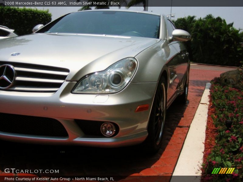 Iridium Silver Metallic / Black 2008 Mercedes-Benz CLS 63 AMG