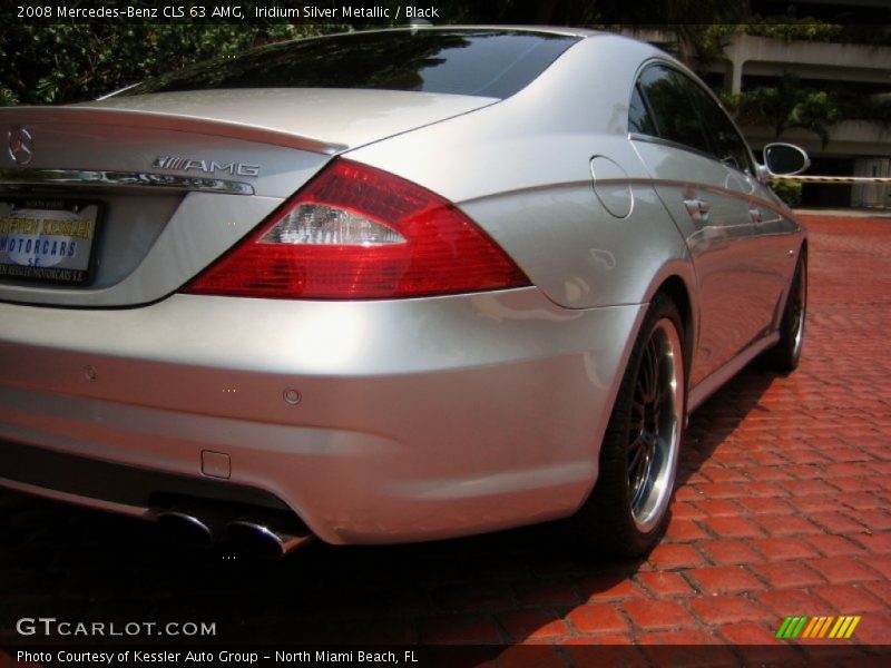 Iridium Silver Metallic / Black 2008 Mercedes-Benz CLS 63 AMG