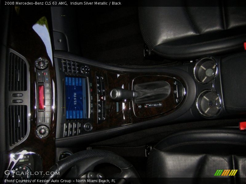 Iridium Silver Metallic / Black 2008 Mercedes-Benz CLS 63 AMG