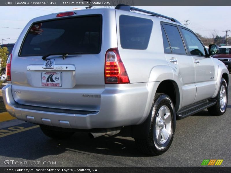 Titanium Metallic / Stone Gray 2008 Toyota 4Runner SR5 4x4