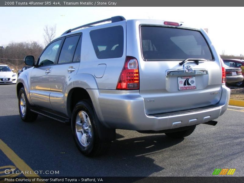 Titanium Metallic / Stone Gray 2008 Toyota 4Runner SR5 4x4