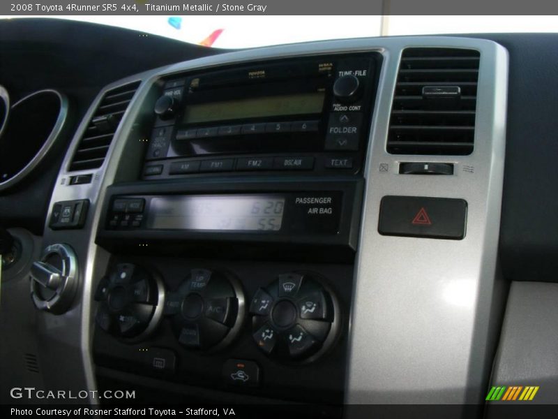 Titanium Metallic / Stone Gray 2008 Toyota 4Runner SR5 4x4