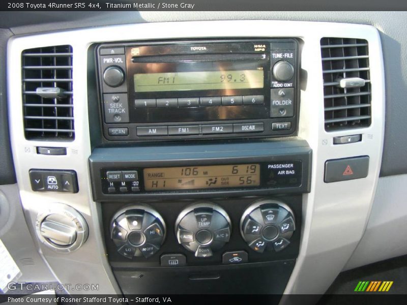 Titanium Metallic / Stone Gray 2008 Toyota 4Runner SR5 4x4