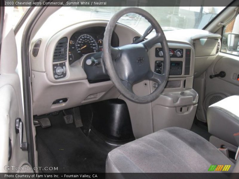  2003 Astro Commercial Neutral Interior