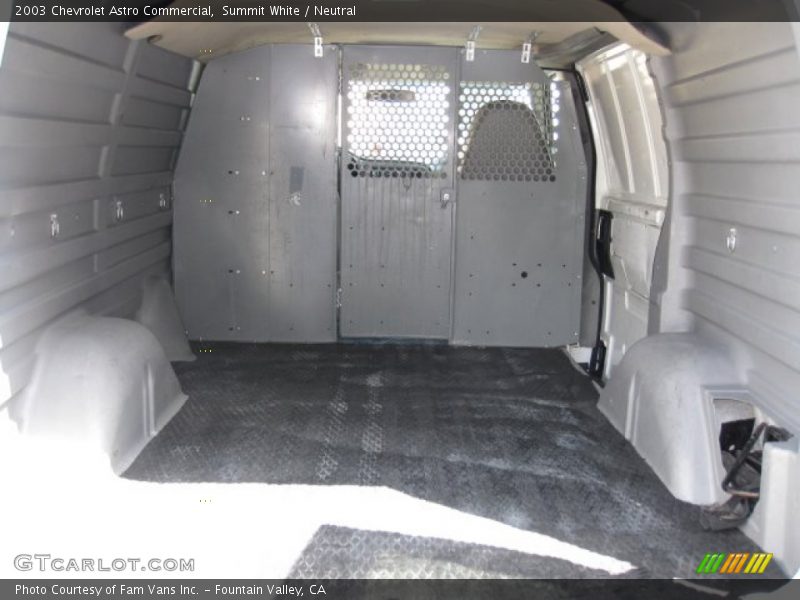  2003 Astro Commercial Trunk