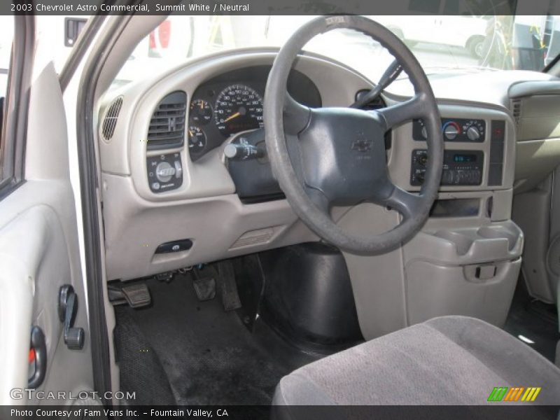  2003 Astro Commercial Neutral Interior