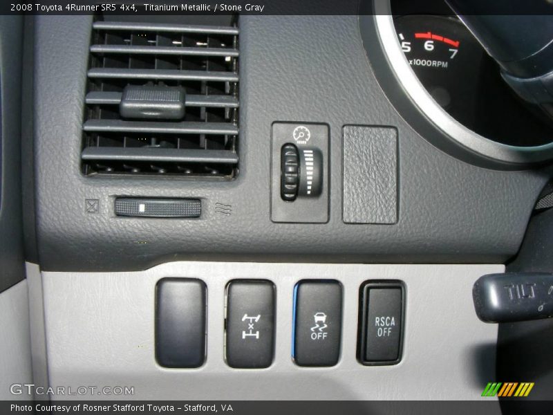 Titanium Metallic / Stone Gray 2008 Toyota 4Runner SR5 4x4