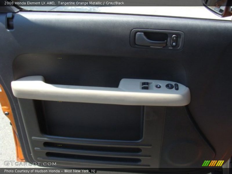 Tangerine Orange Metallic / Gray/Black 2008 Honda Element LX AWD