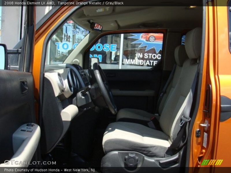 Tangerine Orange Metallic / Gray/Black 2008 Honda Element LX AWD