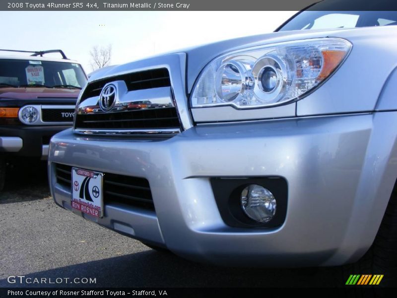 Titanium Metallic / Stone Gray 2008 Toyota 4Runner SR5 4x4