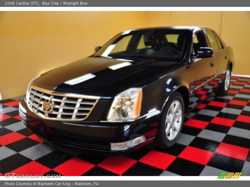 Blue Chip / Midnight Blue 2008 Cadillac DTS