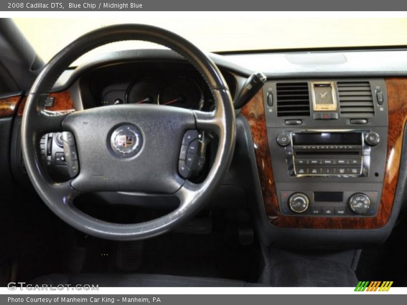Blue Chip / Midnight Blue 2008 Cadillac DTS
