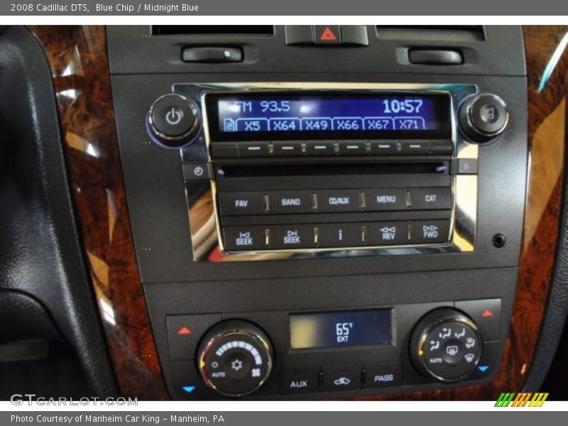 Blue Chip / Midnight Blue 2008 Cadillac DTS