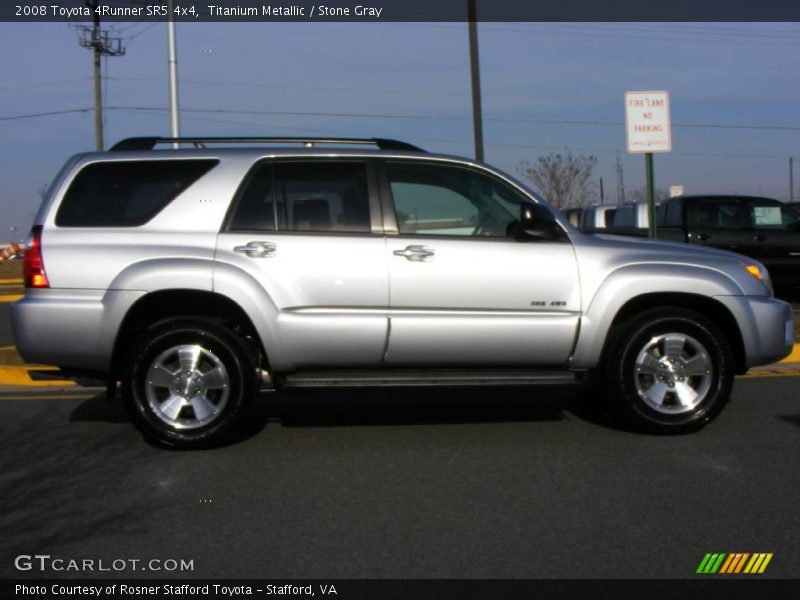 Titanium Metallic / Stone Gray 2008 Toyota 4Runner SR5 4x4