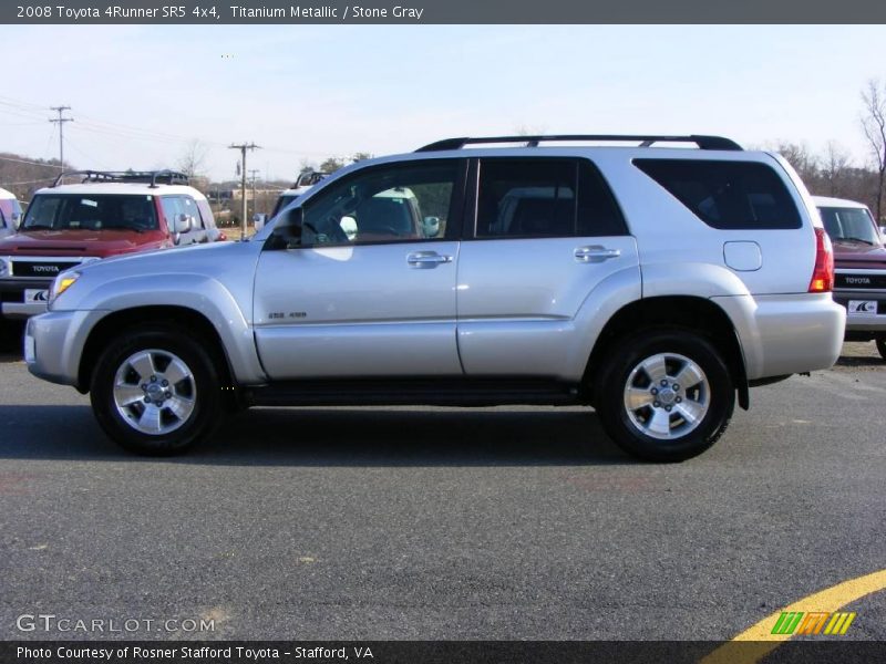 Titanium Metallic / Stone Gray 2008 Toyota 4Runner SR5 4x4