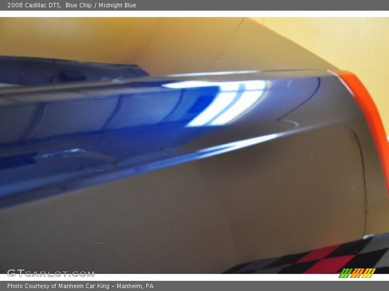 Blue Chip / Midnight Blue 2008 Cadillac DTS