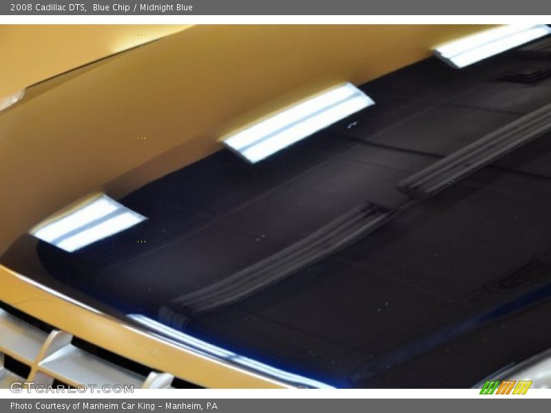 Blue Chip / Midnight Blue 2008 Cadillac DTS