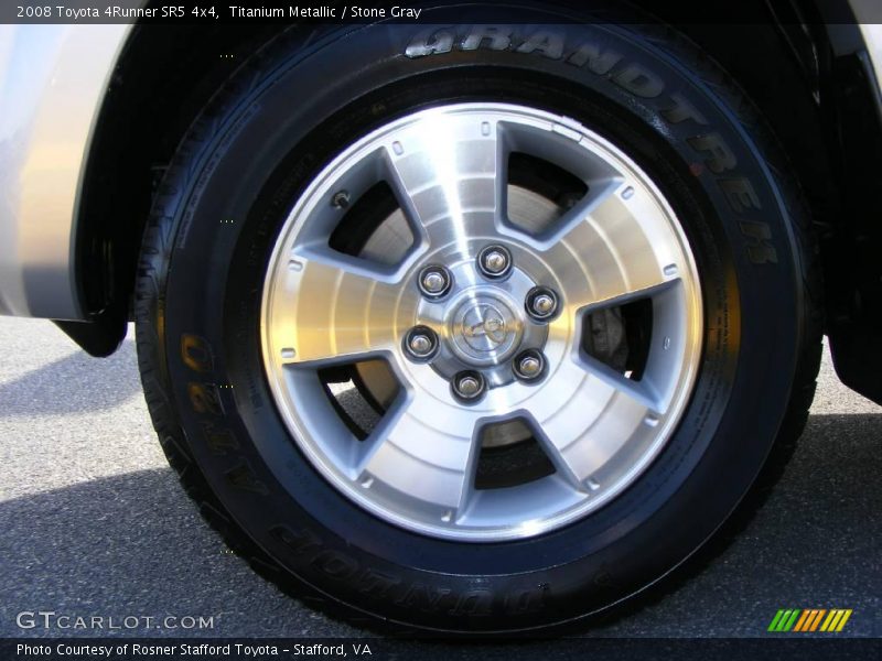 Titanium Metallic / Stone Gray 2008 Toyota 4Runner SR5 4x4