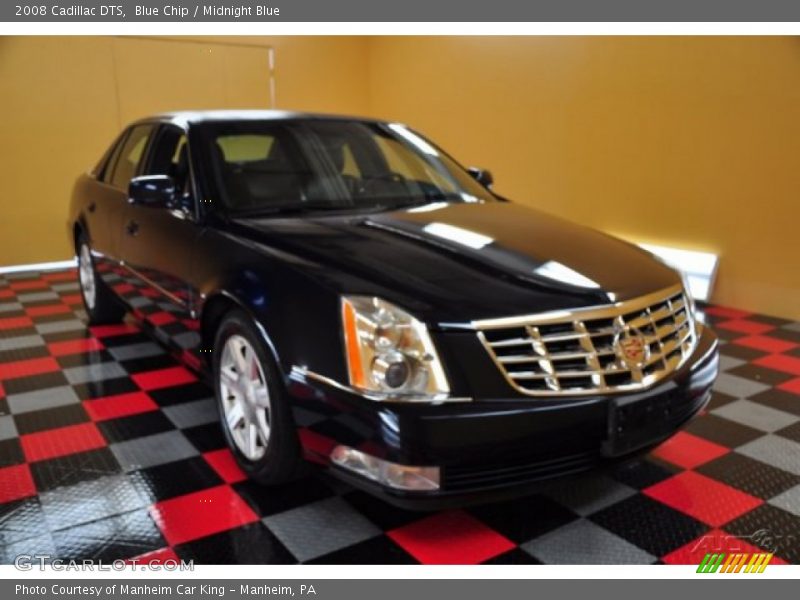 Blue Chip / Midnight Blue 2008 Cadillac DTS