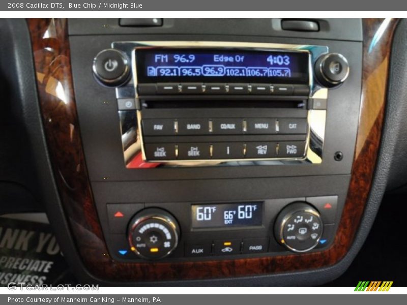 Blue Chip / Midnight Blue 2008 Cadillac DTS