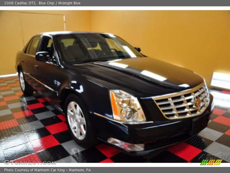 Blue Chip / Midnight Blue 2008 Cadillac DTS