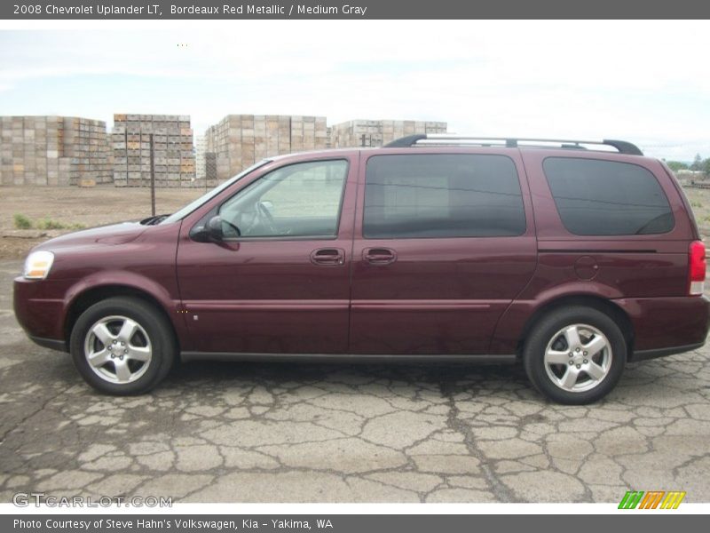 Bordeaux Red Metallic / Medium Gray 2008 Chevrolet Uplander LT