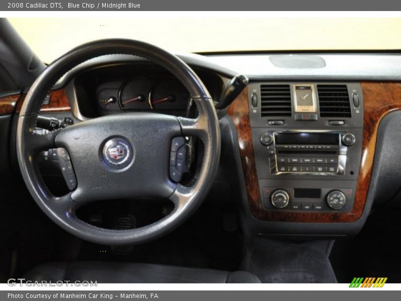 Blue Chip / Midnight Blue 2008 Cadillac DTS