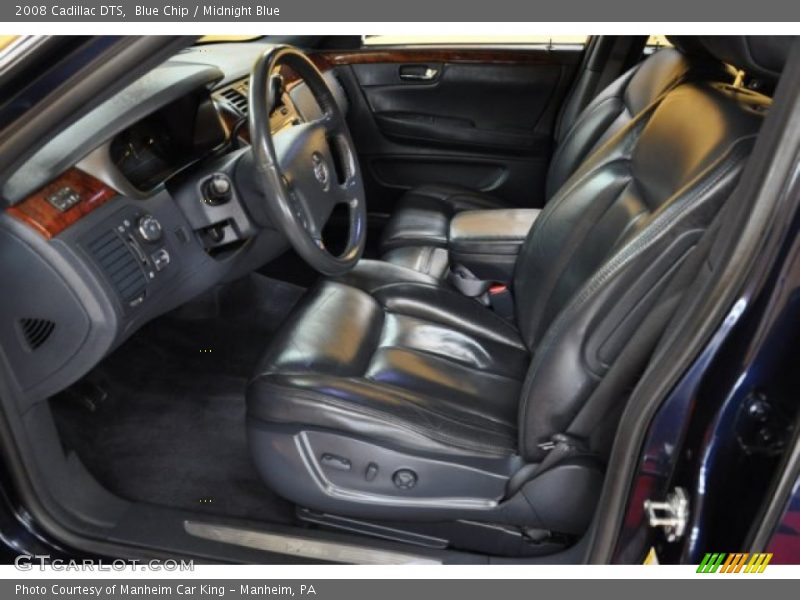 Blue Chip / Midnight Blue 2008 Cadillac DTS