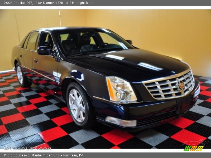 Blue Diamond Tricoat / Midnight Blue 2008 Cadillac DTS