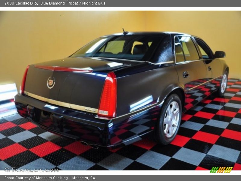 Blue Diamond Tricoat / Midnight Blue 2008 Cadillac DTS