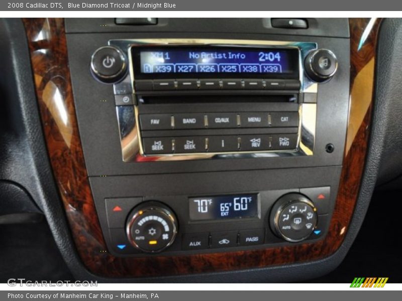 Blue Diamond Tricoat / Midnight Blue 2008 Cadillac DTS