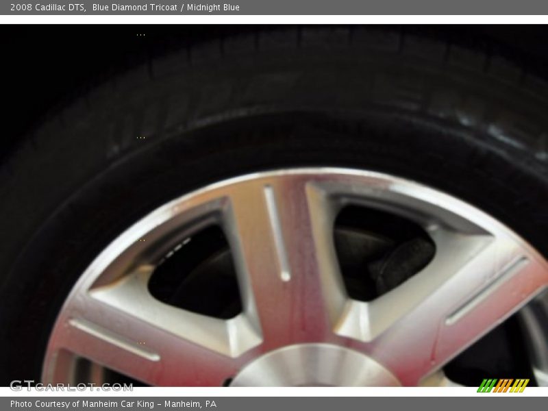Blue Diamond Tricoat / Midnight Blue 2008 Cadillac DTS