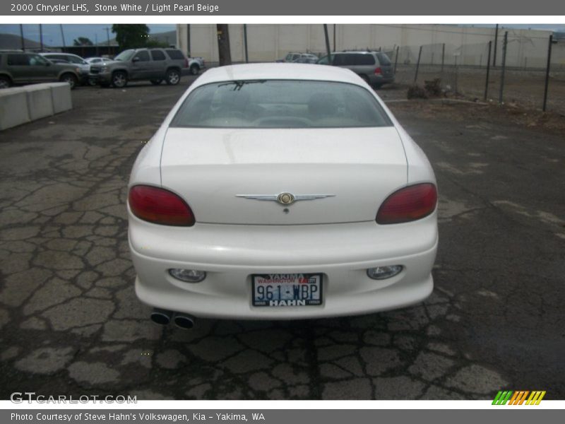 Stone White / Light Pearl Beige 2000 Chrysler LHS