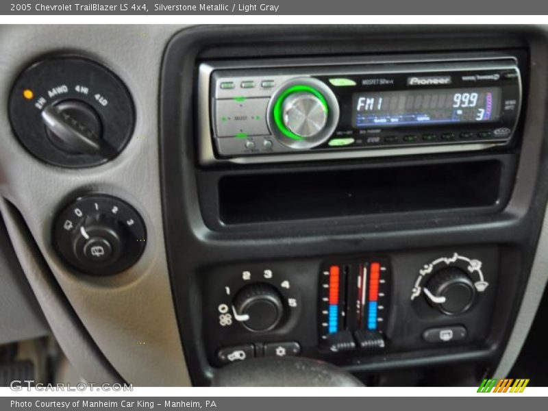 Silverstone Metallic / Light Gray 2005 Chevrolet TrailBlazer LS 4x4