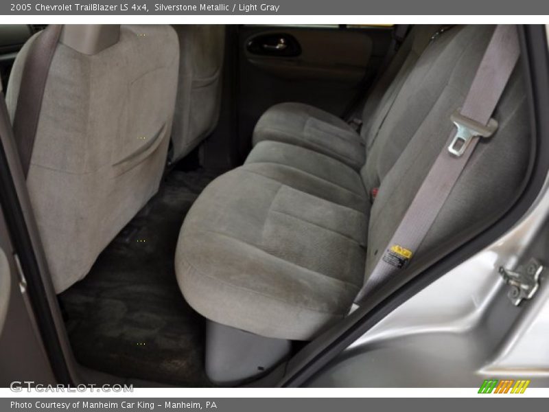 Silverstone Metallic / Light Gray 2005 Chevrolet TrailBlazer LS 4x4
