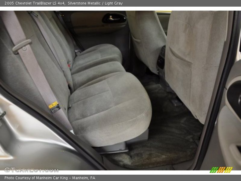 Silverstone Metallic / Light Gray 2005 Chevrolet TrailBlazer LS 4x4