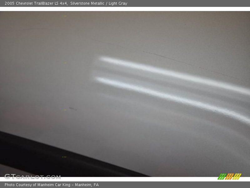 Silverstone Metallic / Light Gray 2005 Chevrolet TrailBlazer LS 4x4