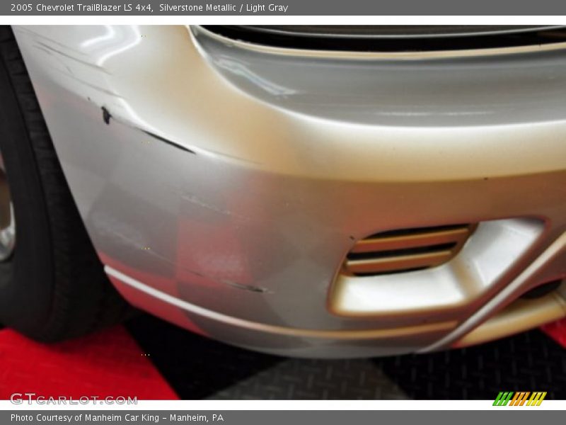 Silverstone Metallic / Light Gray 2005 Chevrolet TrailBlazer LS 4x4
