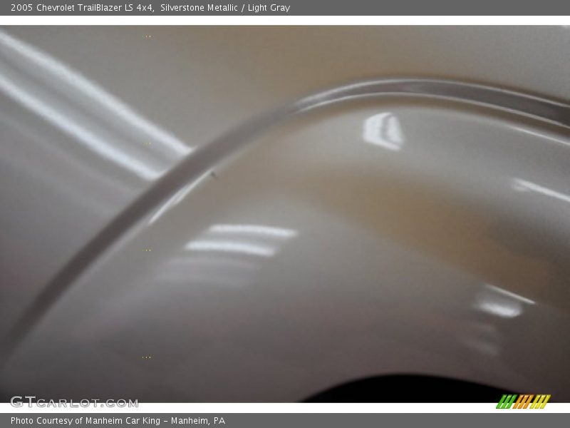 Silverstone Metallic / Light Gray 2005 Chevrolet TrailBlazer LS 4x4
