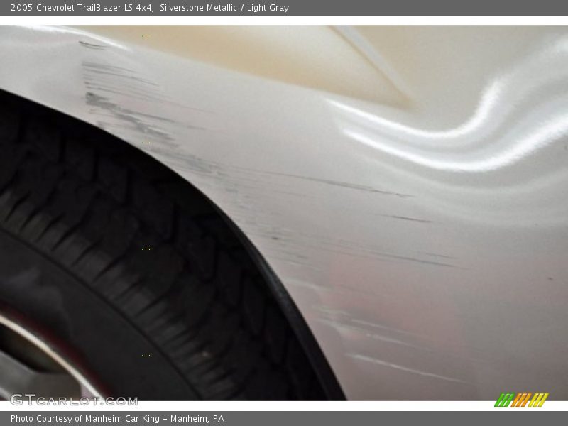 Silverstone Metallic / Light Gray 2005 Chevrolet TrailBlazer LS 4x4