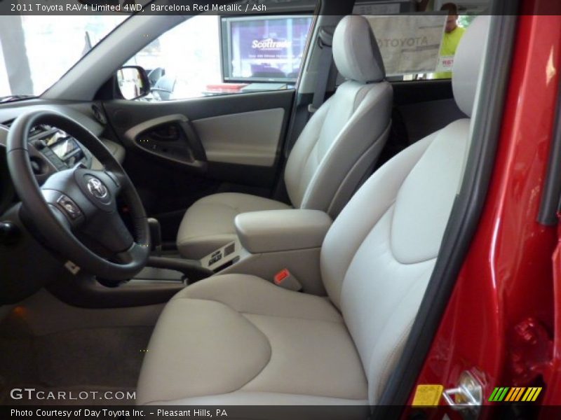 Barcelona Red Metallic / Ash 2011 Toyota RAV4 Limited 4WD