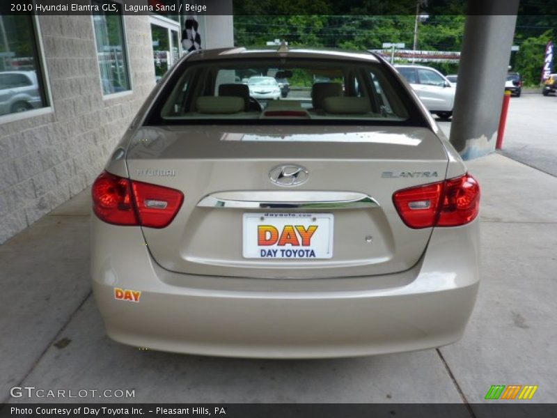 Laguna Sand / Beige 2010 Hyundai Elantra GLS