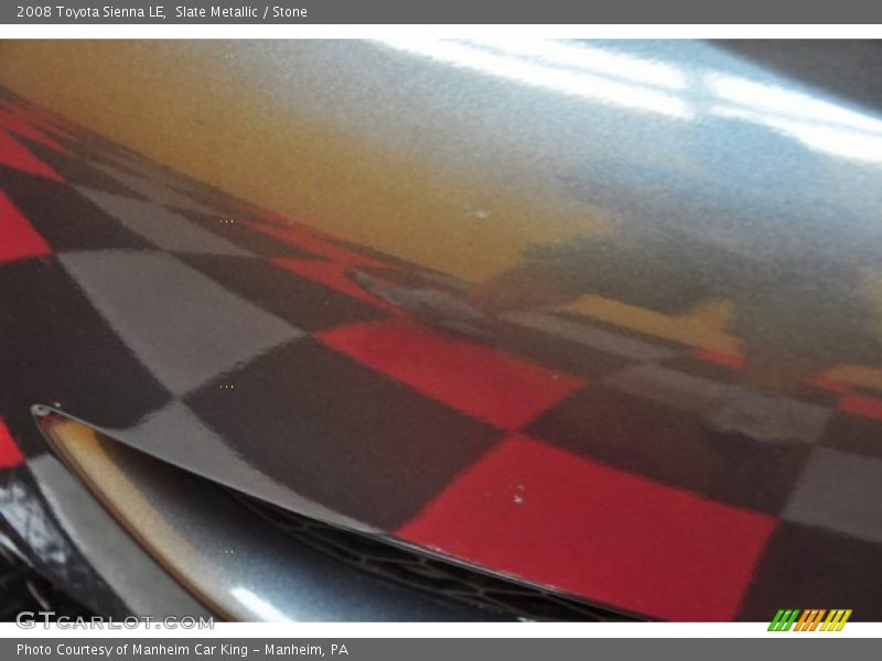Slate Metallic / Stone 2008 Toyota Sienna LE